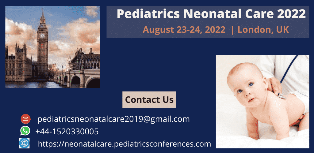 Pediatrics Neonatal Care 2022 ad