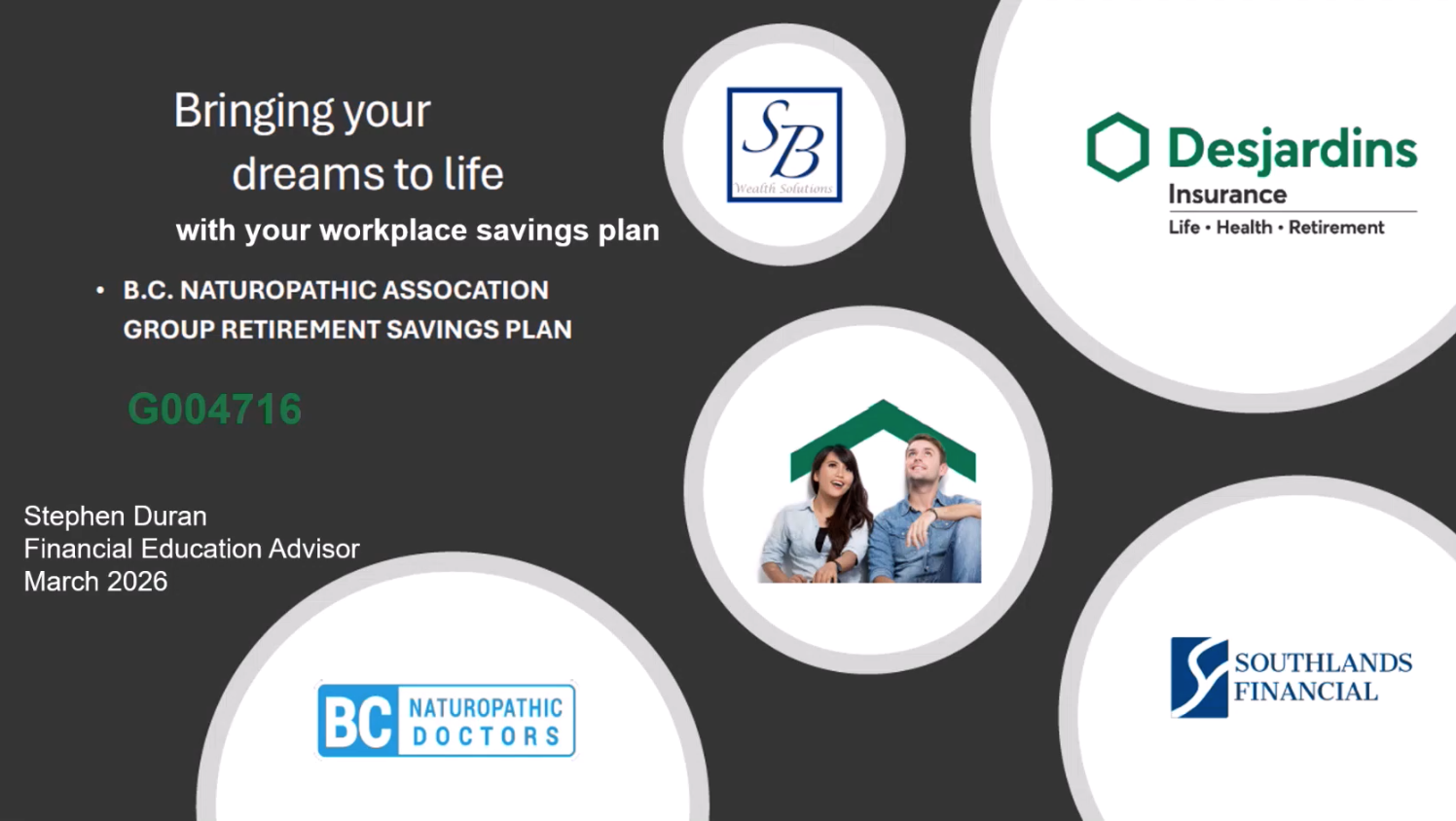 Retirement Savings Basics with Desjardins Group — Overview of Retirement Income Planning